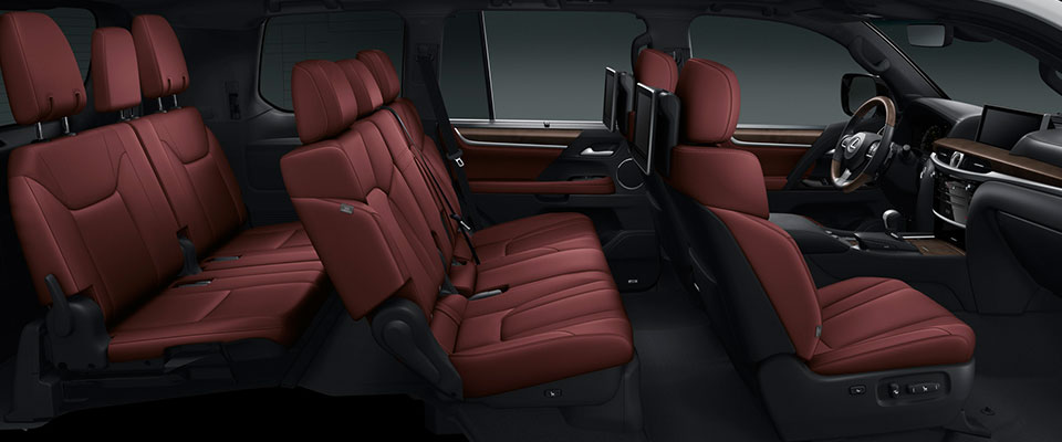New Lx Interior Color Garnet Lexus Bahrain